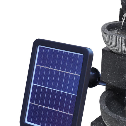 Outdoor Solar Powered Garden Water Feature Fountain