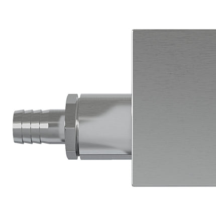 Silver 20cm Garden Pool Stainless Steel Waterfall