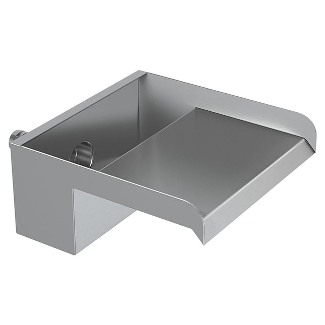 Silver 20cm Stainless Steel Waterfall Pool Fountain