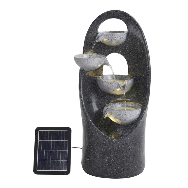 4-Tier Cascading Garden Water Feature 68cm H