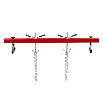 Red Adjustable Steel Engine Support Bar