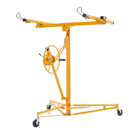 11 Ft Plaster Board Drywall Lifter Hoist Lifter with Rolling Casters