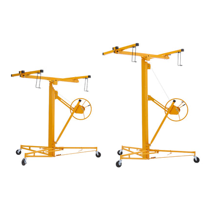 11 Ft Plaster Board Drywall Lifter Hoist Lifter with Rolling Casters