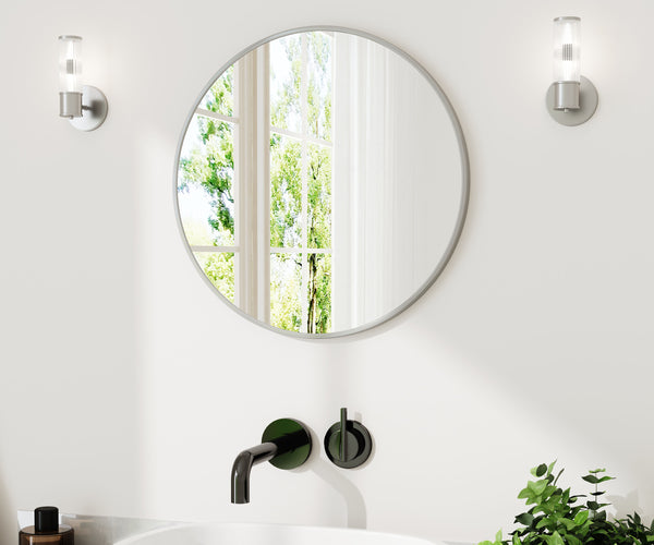 Dia 40cm Round Mirror Framed Nordic Mirror