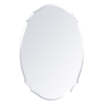 Wall Mounted Mirror with Bevelled Edge 40cm x 60cm