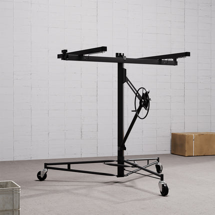 11 Ft Plaster Board Drywall Lifter Hoist Lifter with Rolling Casters