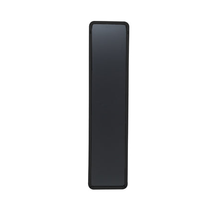 118cm H Wall Full Length Mirror with Black Metal Frame