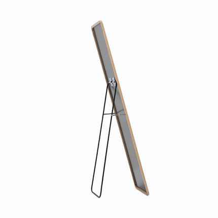 147cm H Modern Rectangular Metal Frame Floor Mirror