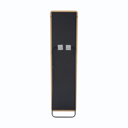 147cm H Modern Rectangular Metal Frame Floor Mirror