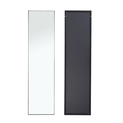147cm H Metal Frame Over the Door Full Length Mirror