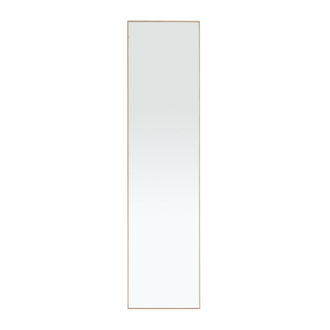 Metal Frame Over the Door Full Length Mirror 147cm