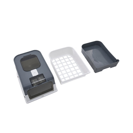Fully Enclosed Cat Litter Box with UV Sterilization 35 x 36cm H
