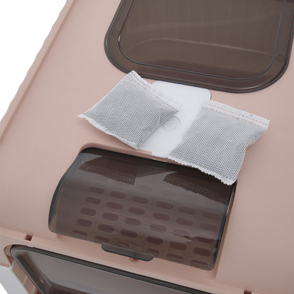 Fully Enclosed Cat Litter Box with UV Sterilization 35 x 36cm H
