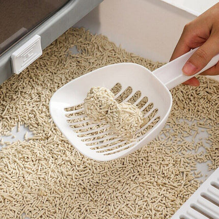 Modern Grey Enclosed Cat Litter Box Toilet