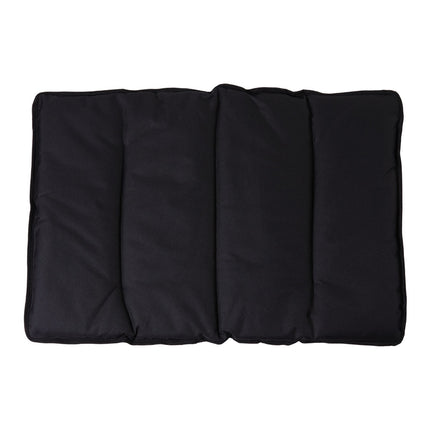 Khaki and Black Foldable Chair Cushion