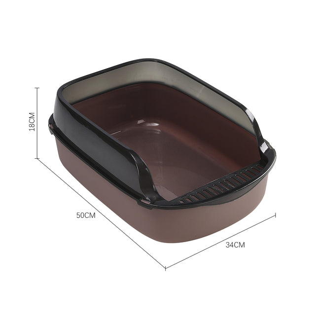 Large Anti Splash Detachable Cat Litter Box