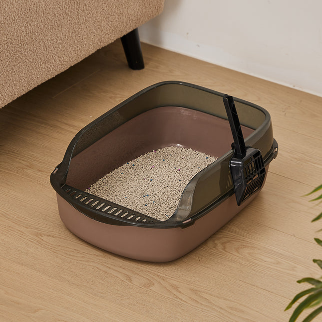 Large Anti Splash Detachable Cat Litter Box