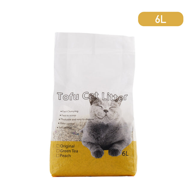 Mixed Tofu Cat Litter 6L Quick Clumping Dust Free