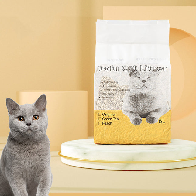 Mixed Tofu Cat Litter 6L Quick Clumping Dust Free