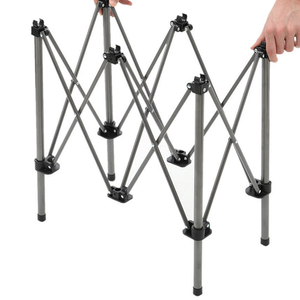 Portable Outdoor Picnic Camping Table and Chair Set Six Chairs