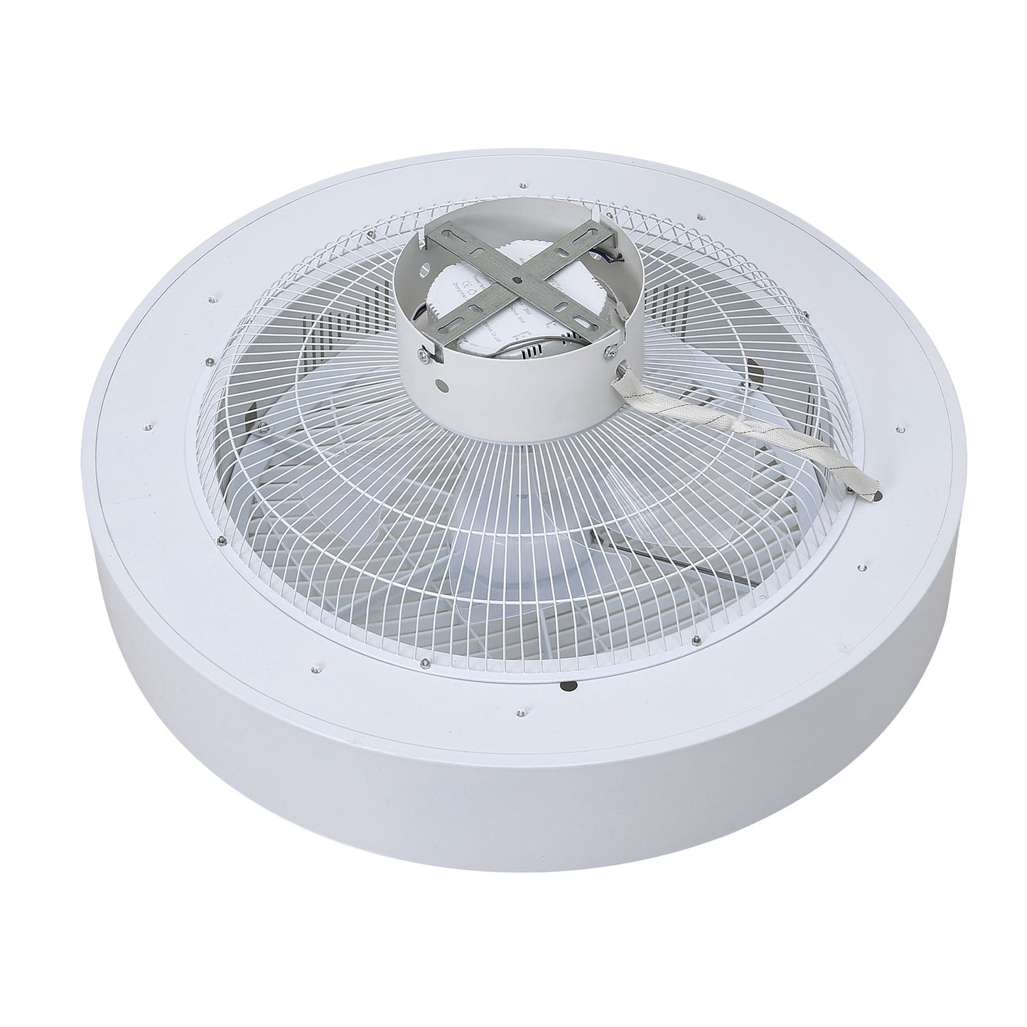 Round Acrylic LED Ceiling Light Fan with Remote Control
