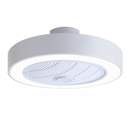 Round Acrylic LED Ceiling Light Fan with Remote Control