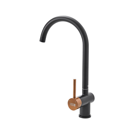 Black Kitchen Sink Single Lever Faucet