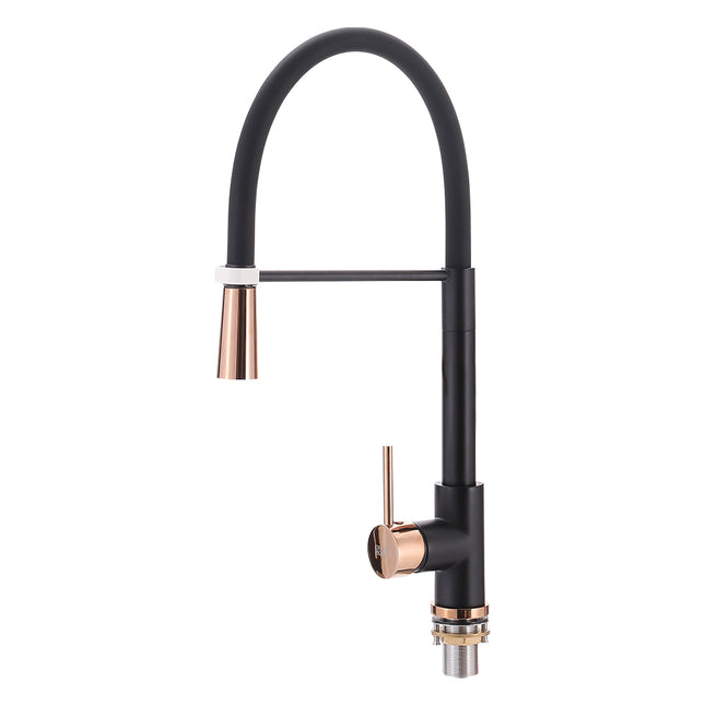 Pull-down Kitchen Tap with a Single Lever