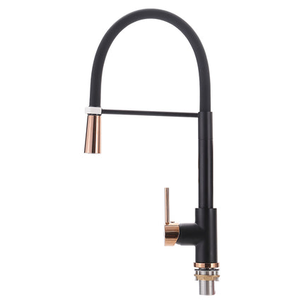 Pull-down Kitchen Tap with a Single Lever