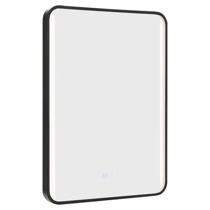 Framed Rectangular LED Bathroom Vanity Mirror 50 x 70cm