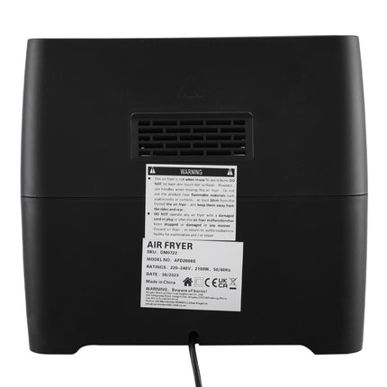 8L Touch Screen Dual Basket Air Fryer Healthy Cooking