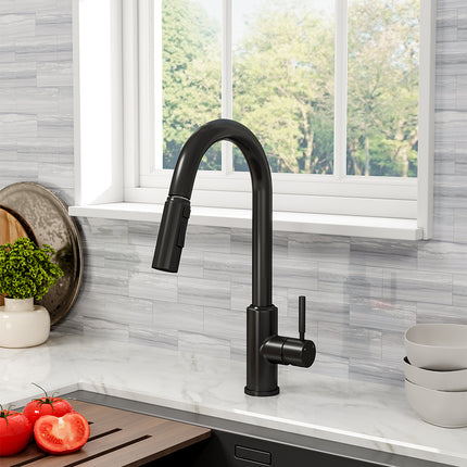 Stainless Steel Single Handle Kitchen Faucet