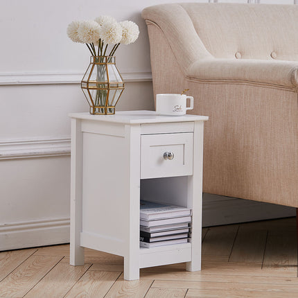 Modern Bedroom Nightstand Bedside Table with Drawer