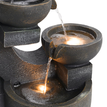 Outdoor Electric Water Fountain Rockery Decor