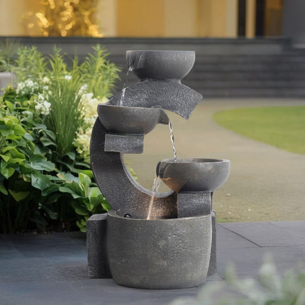 Outdoor Electric Water Fountain Rockery Decor