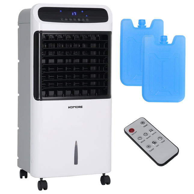 White 2 in 1 Air Cooler and Heater