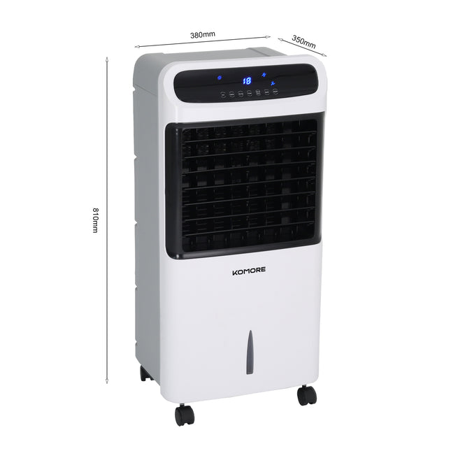 White 2 in 1 Air Cooler and Heater