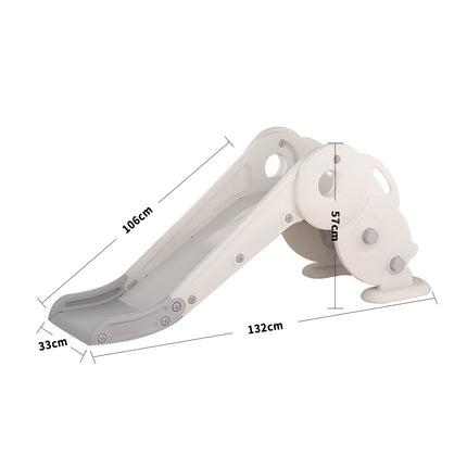 Grey Removable Toddler Crawl Slide