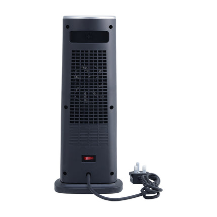 Black Intellectual Electric PTC Heater with Remote Control