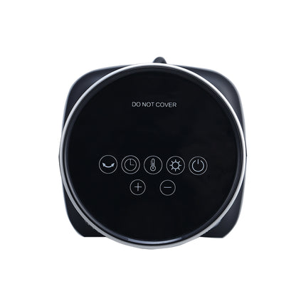 Black Intellectual Electric PTC Heater with Remote Control