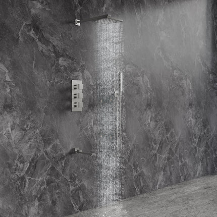 3 Way Concealed Thermostatic Shower System with Degree Control