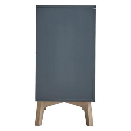 Grey Freestanding Under Sink Storage Cabinet