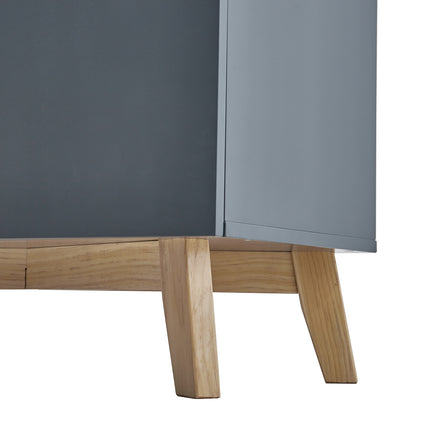 Grey Freestanding Under Sink Storage Cabinet