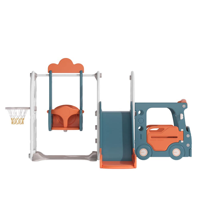 Blue Orange 3 in 1 Kids Toddler Swing and Slide Playset