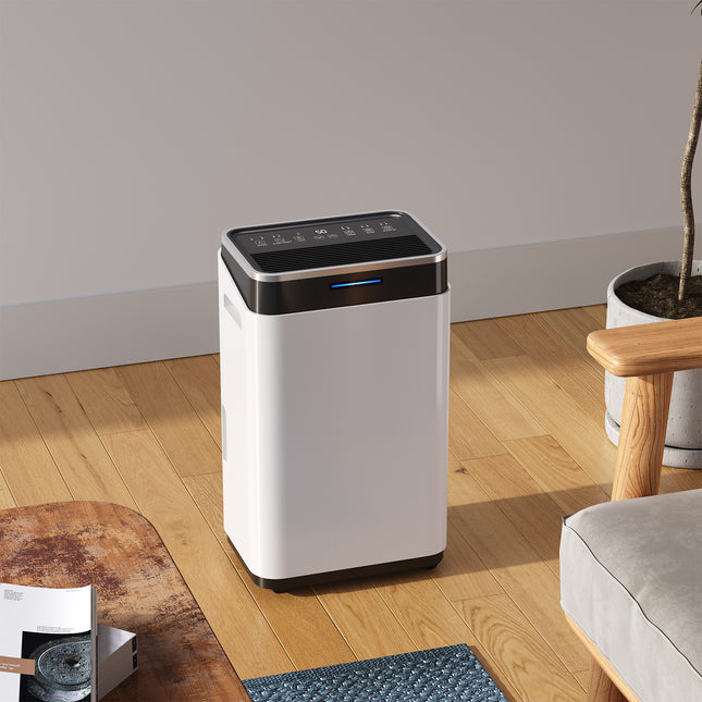 20L Air Dryer Dehumidifier with Wheels and WiFi Function