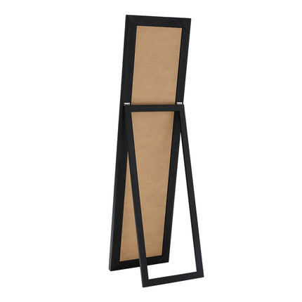 150cm H Modern Chrome Bevelled Floor Mirror