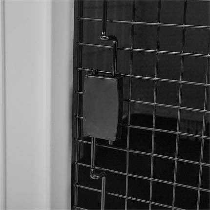 Grey Small Waterproof Plastic Dog House Pet Kennel