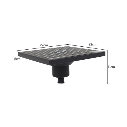 Large Smart Sensor Rain Shower Head with Digital Display