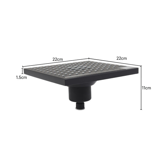 Large Smart Sensor Rain Shower Head with Digital Display