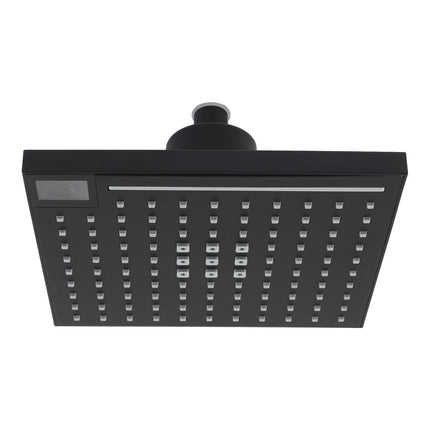 Large Smart Sensor Rain Shower Head with Digital Display